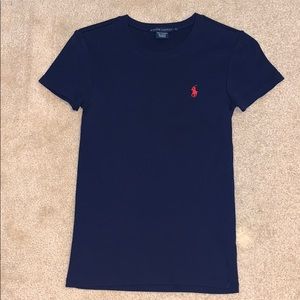 Ralph Lauren blue/red t shirt